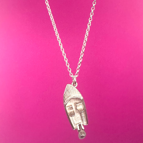 SILVER VINTAGE SPEED BOAT CHARM
