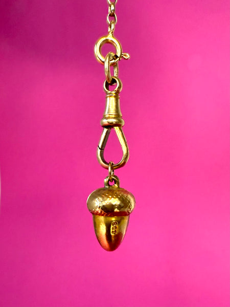 1920s MEDIUM WEIGHT ANTIQUE 9ct GOLD VICTORIAN  ALBERT DOG CLASP 2.1cm (Copy)