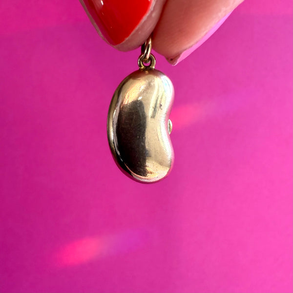 ANTIQUE 9CT VICTORIAN BEAN CHARM