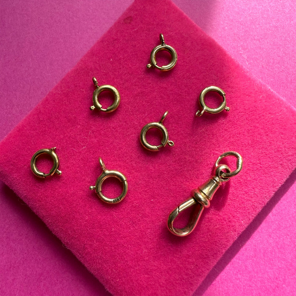 9CT BOLT RING 6mm